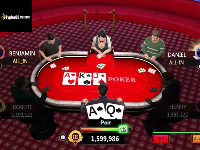 Poker là một trò chơi bài nổi tiếng được yêu thích trên khắp các sòng bạc quốc tế